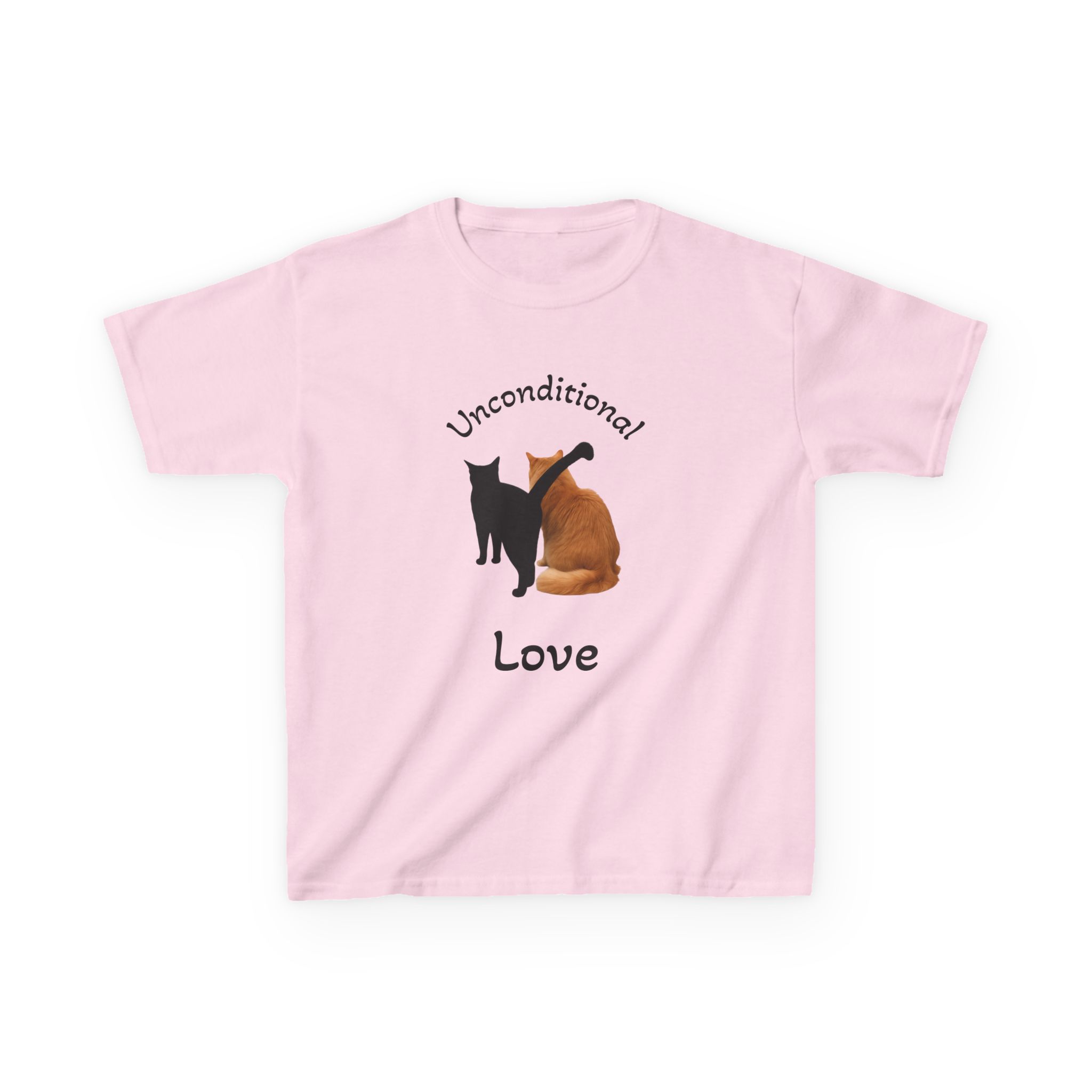 Kids Tee — "Unconditional Love" Cats Illustration - Image 15