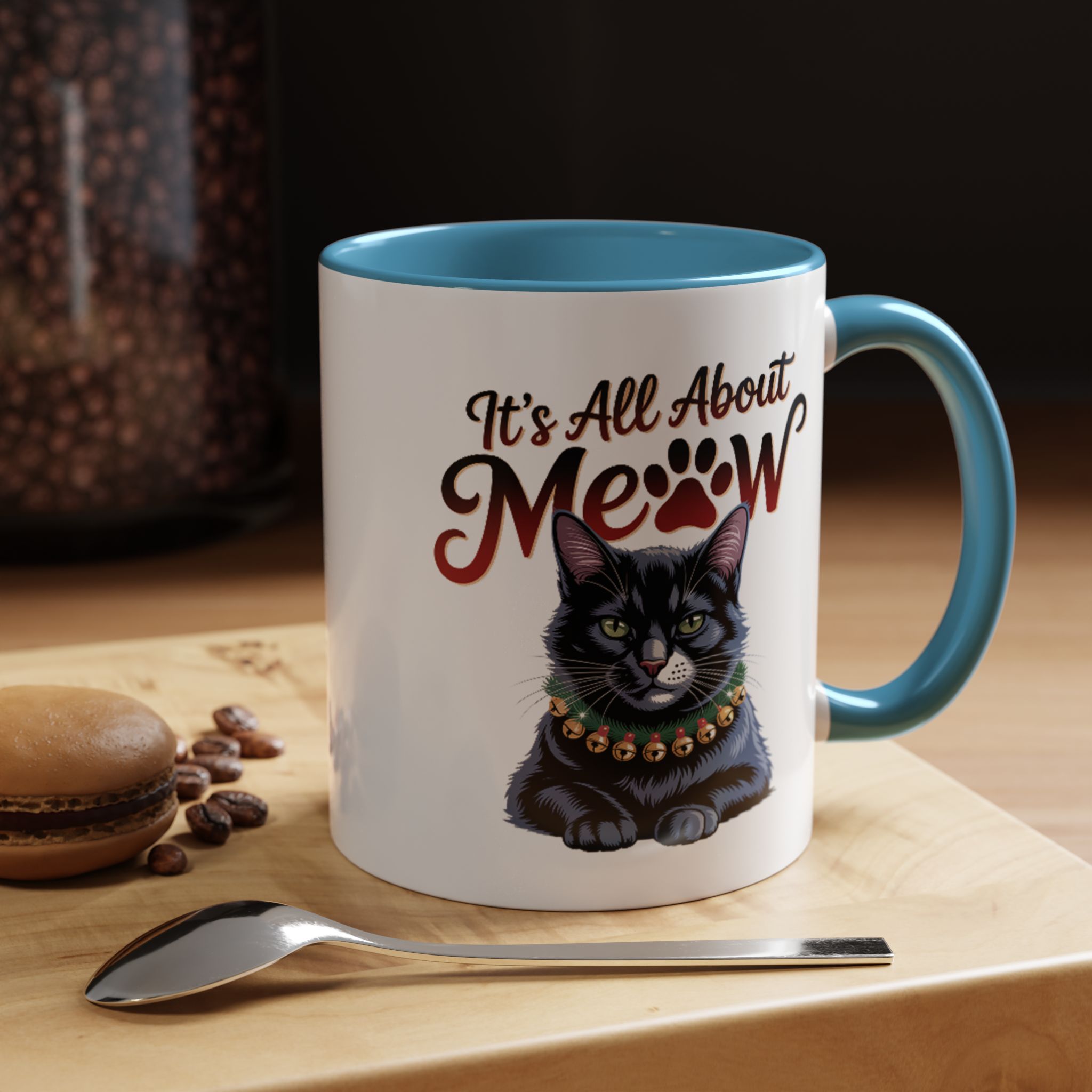 It's All About Meow Cat Coffee Mug — Cat Lover Ceramic Accent Mug (11/15 oz) - Image 27