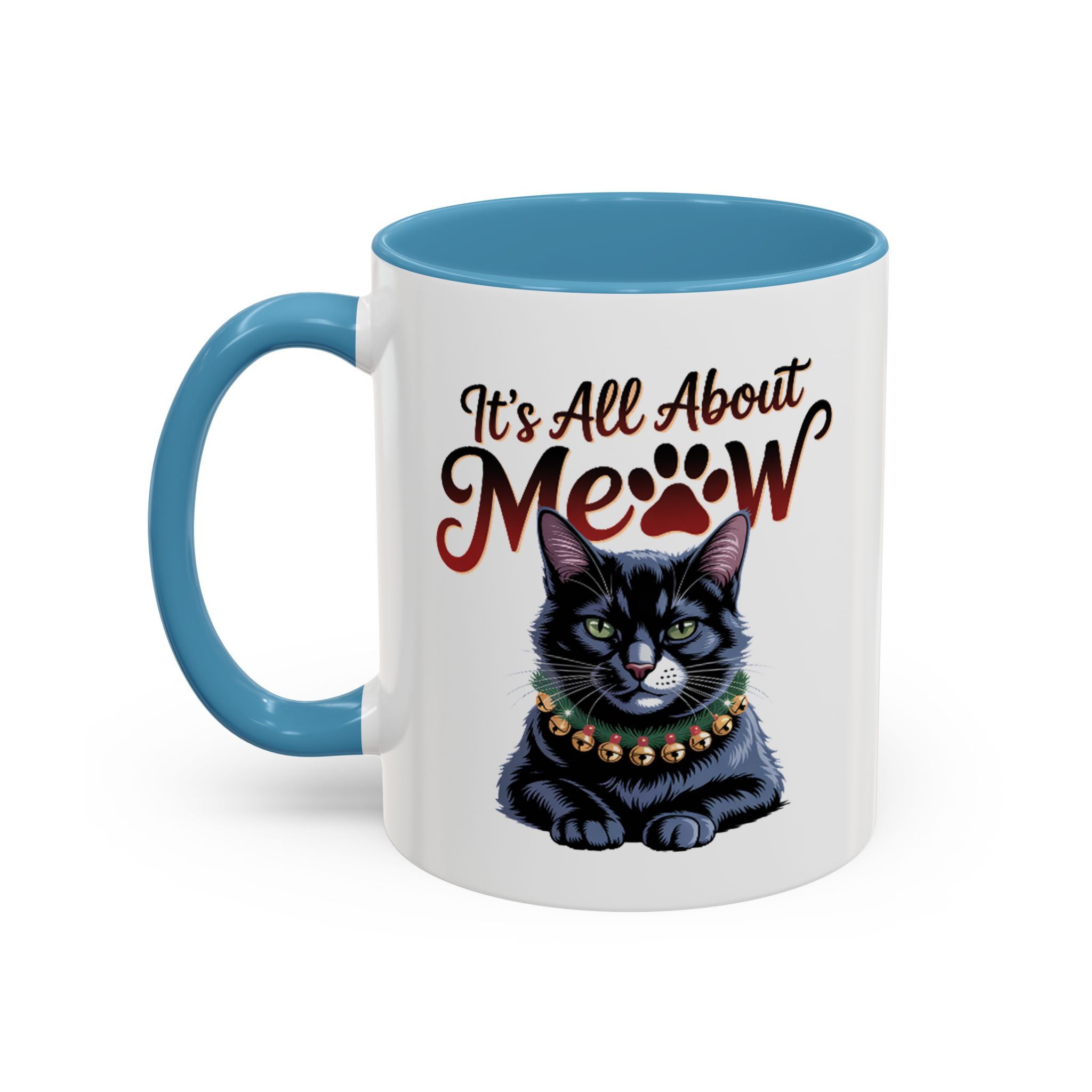 It's All About Meow Cat Coffee Mug — Cat Lover Ceramic Accent Mug (11/15 oz) - Image 26