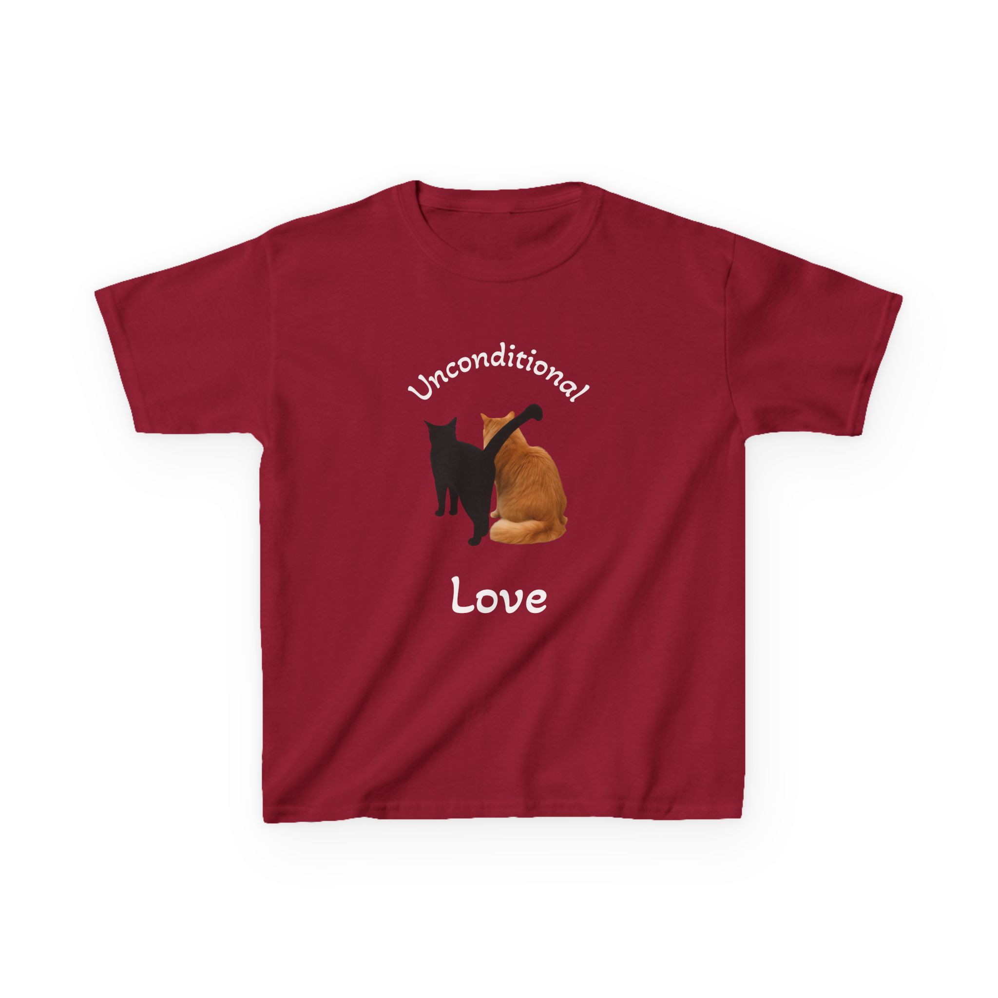 Kids Tee — "Unconditional Love" Cats Illustration - Image 18