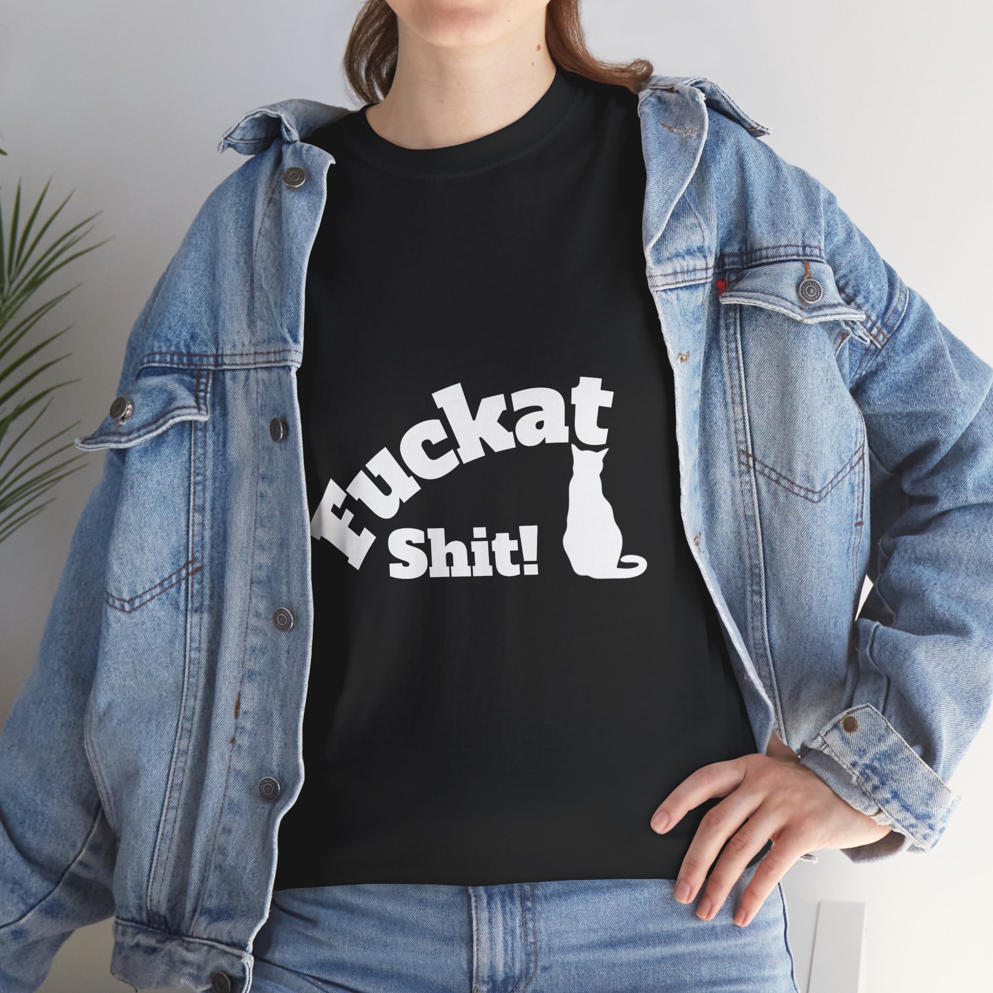 Fuckat Shit!! Unisex Cotton Tee - Comfortable Everyday Wear for Everyone, Relaxed Fit T-Shirt - Image 2