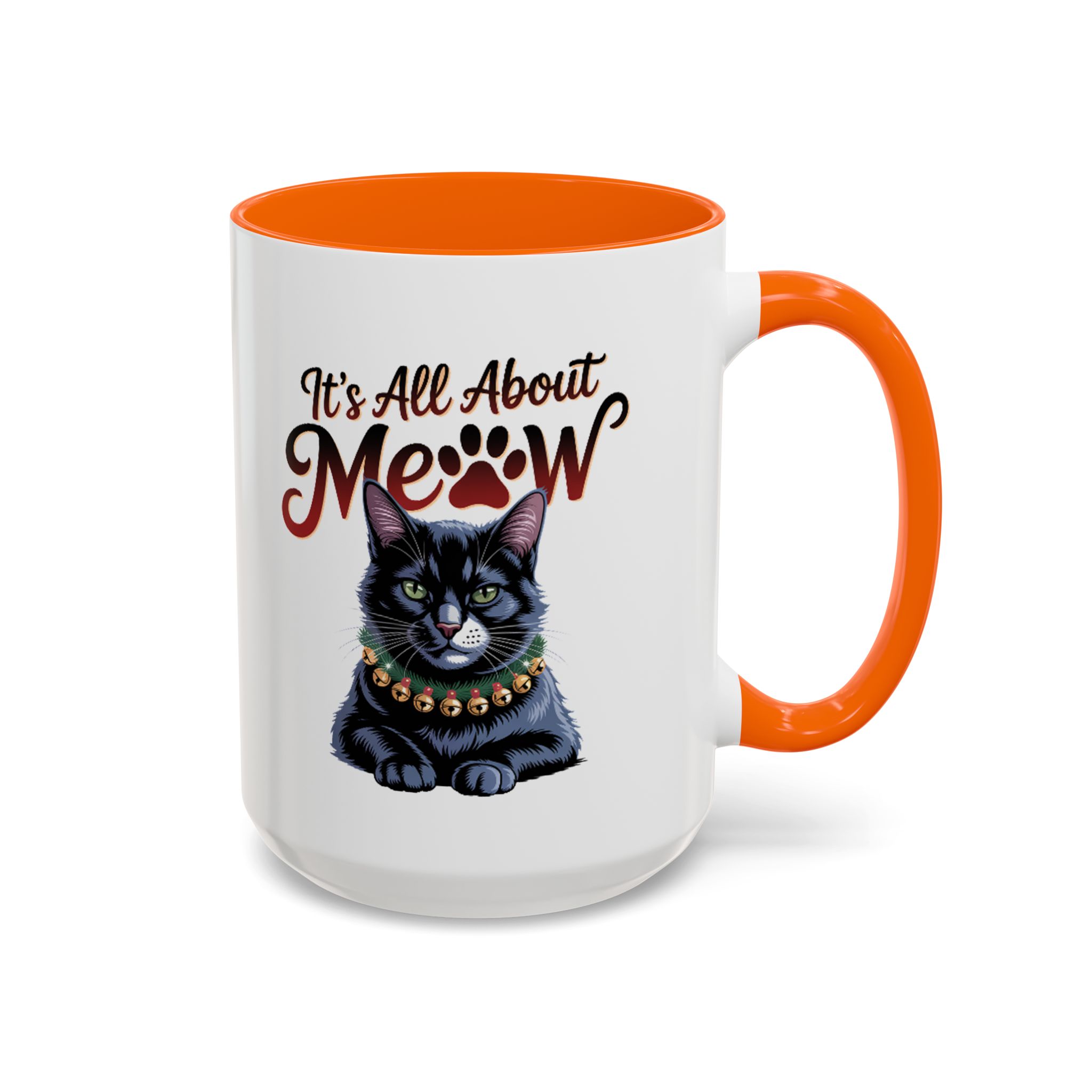 It's All About Meow Cat Coffee Mug — Cat Lover Ceramic Accent Mug (11/15 oz) - Image 37