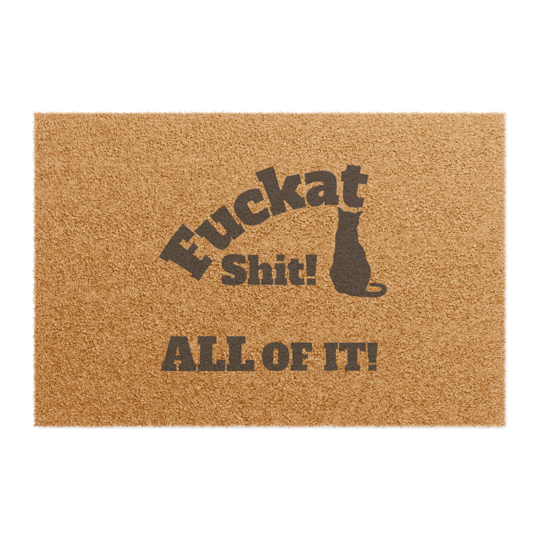 Fuckat Shit! Doormat - Image 2
