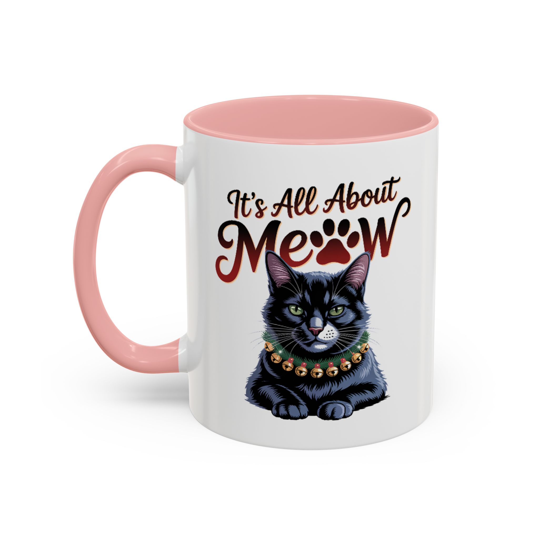 It's All About Meow Cat Coffee Mug — Cat Lover Ceramic Accent Mug (11/15 oz) - Image 11